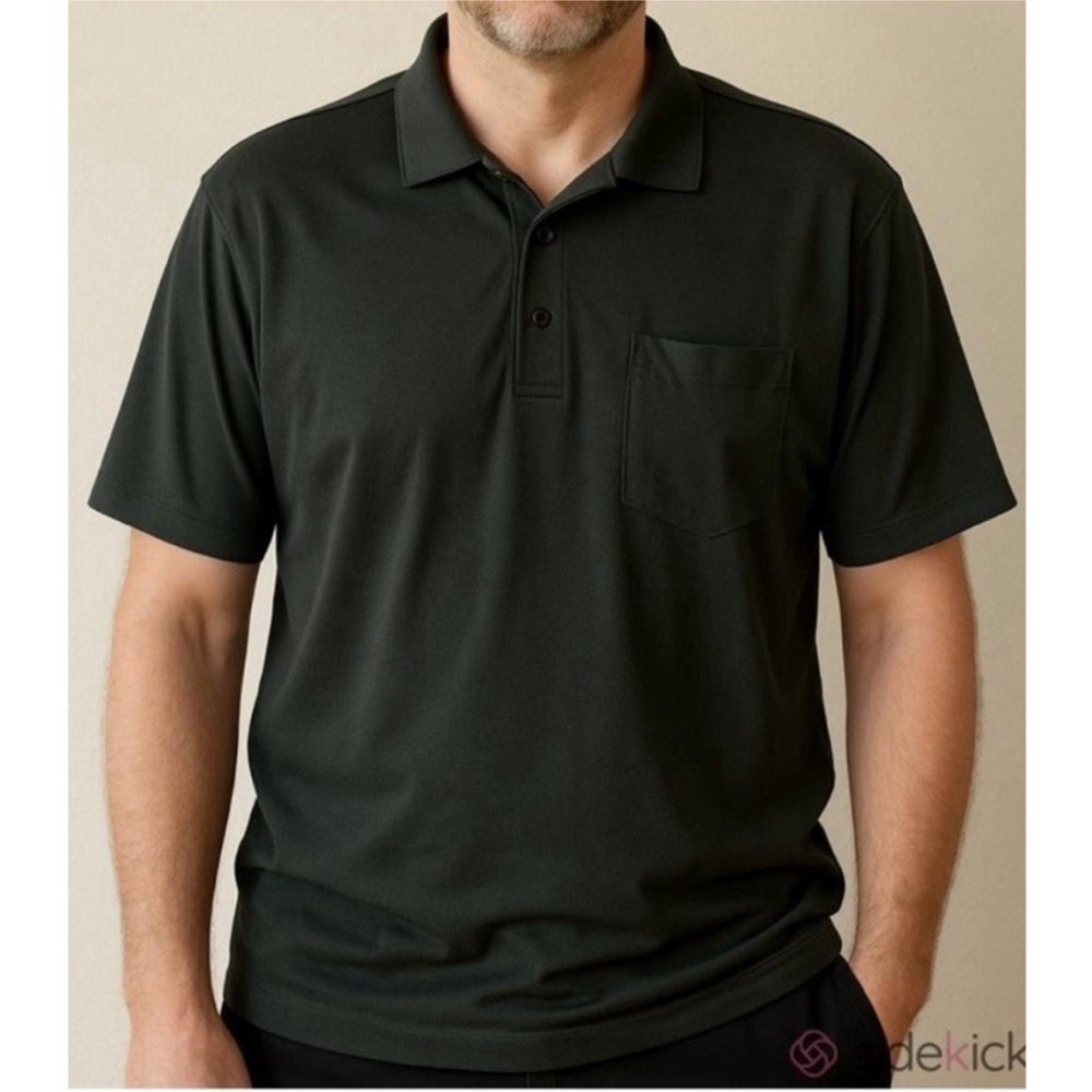 PAUL SMITH London men’s golf shirt polo shirt short sleeves collared grey sz XXL